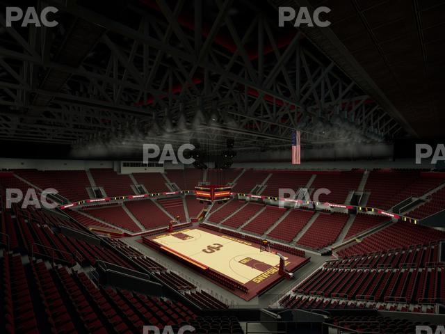 Galen Center - Section 221 Seat View
