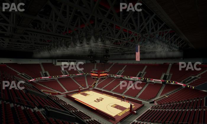 Galen Center - Section 221 Seat View