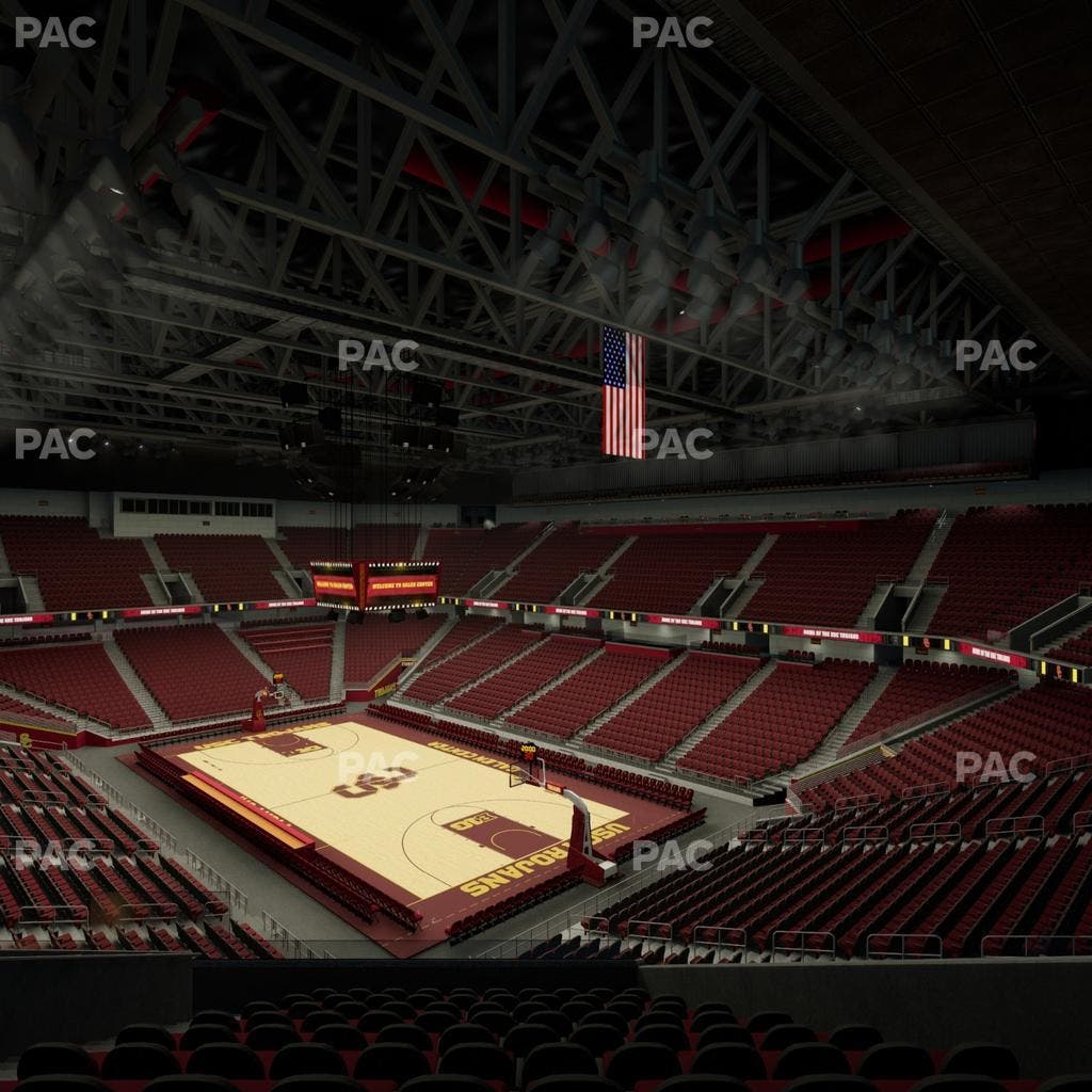 Galen Center - Section 222 Seat View