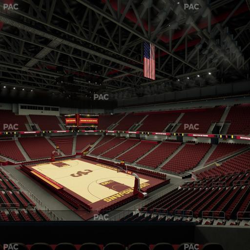 Galen Center - Section 222 Seat View