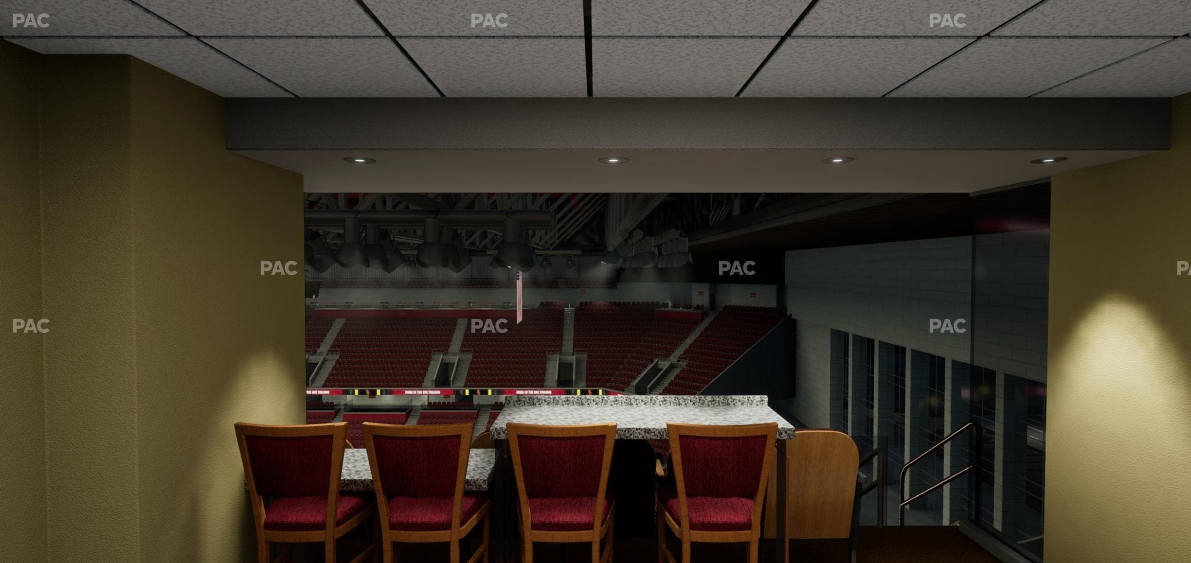 Galen Center - Section Suite 412 Seat View