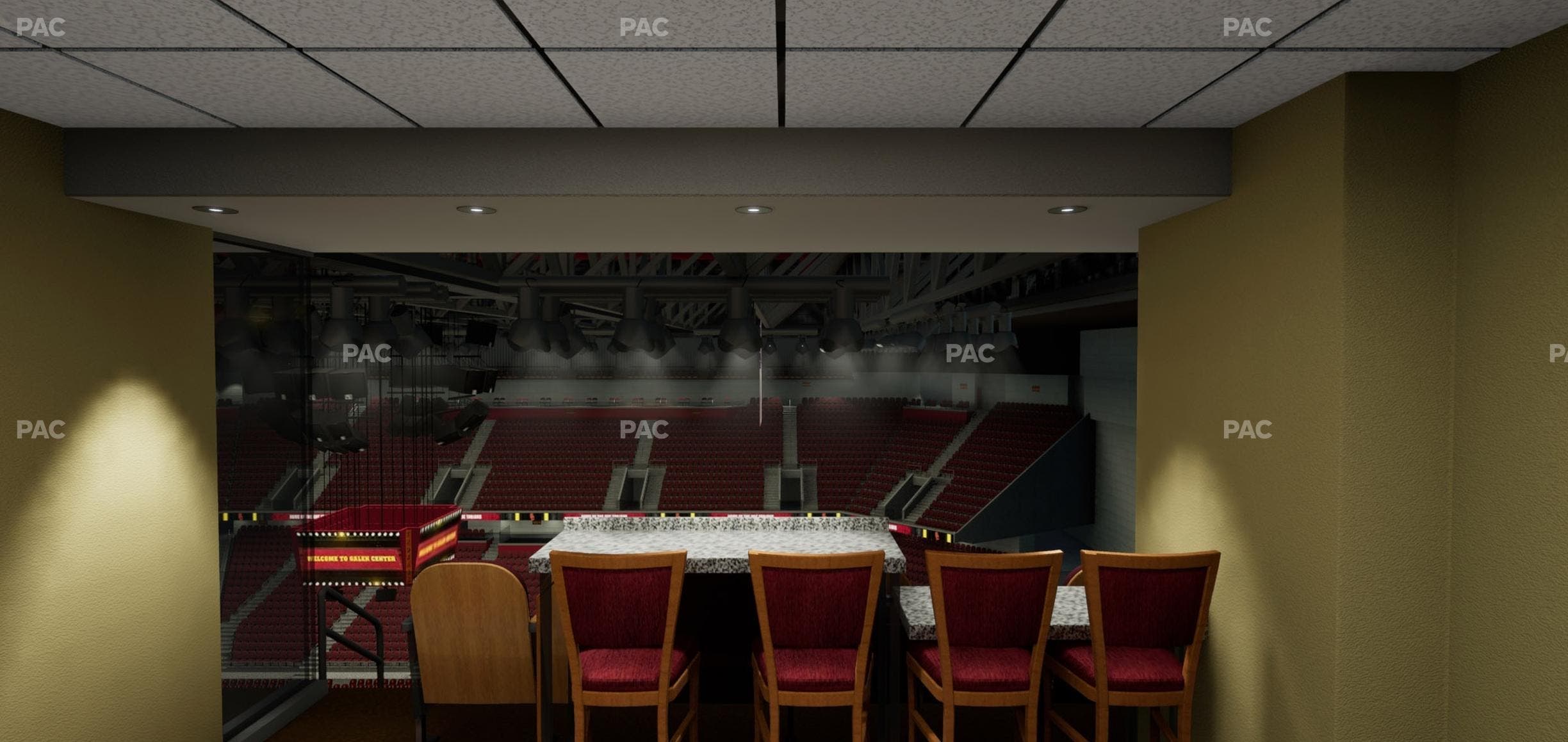 Galen Center - Section Suite 413 Seat View