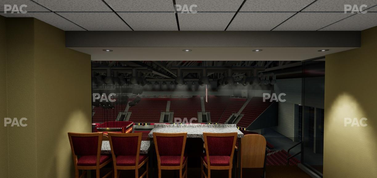 Galen Center - Section Suite 414 Seat View