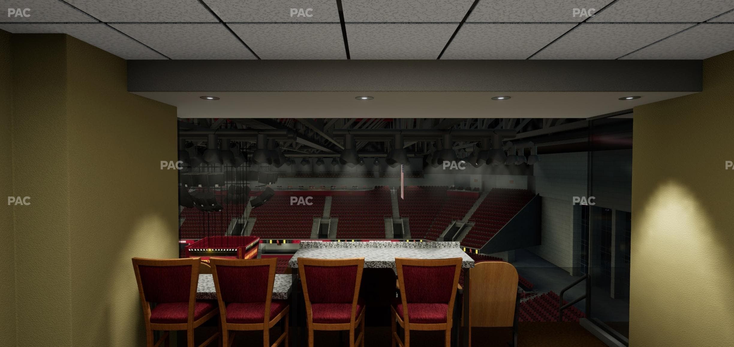 Galen Center - Section Suite 414 Seat View