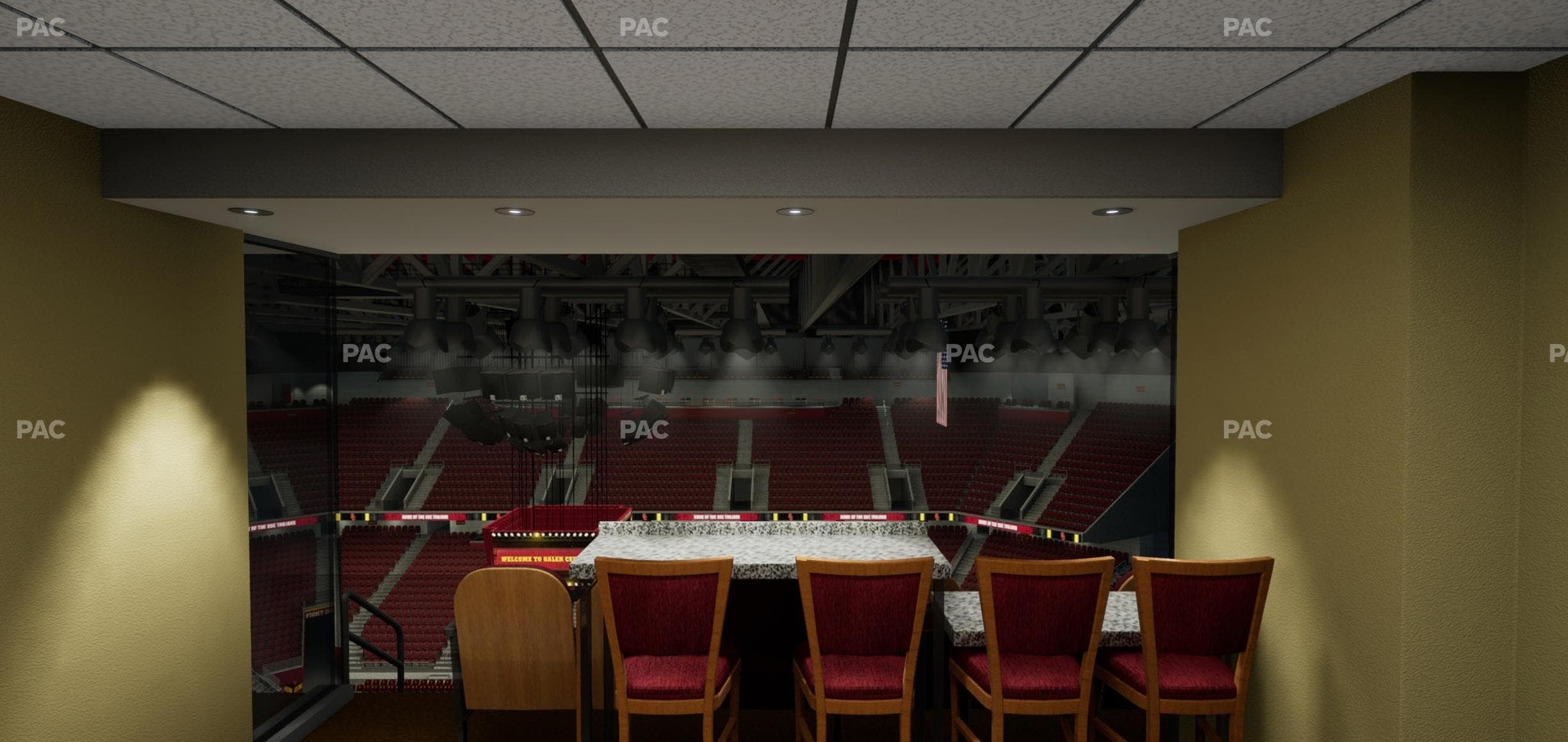 Galen Center - Section Suite 415 Seat View