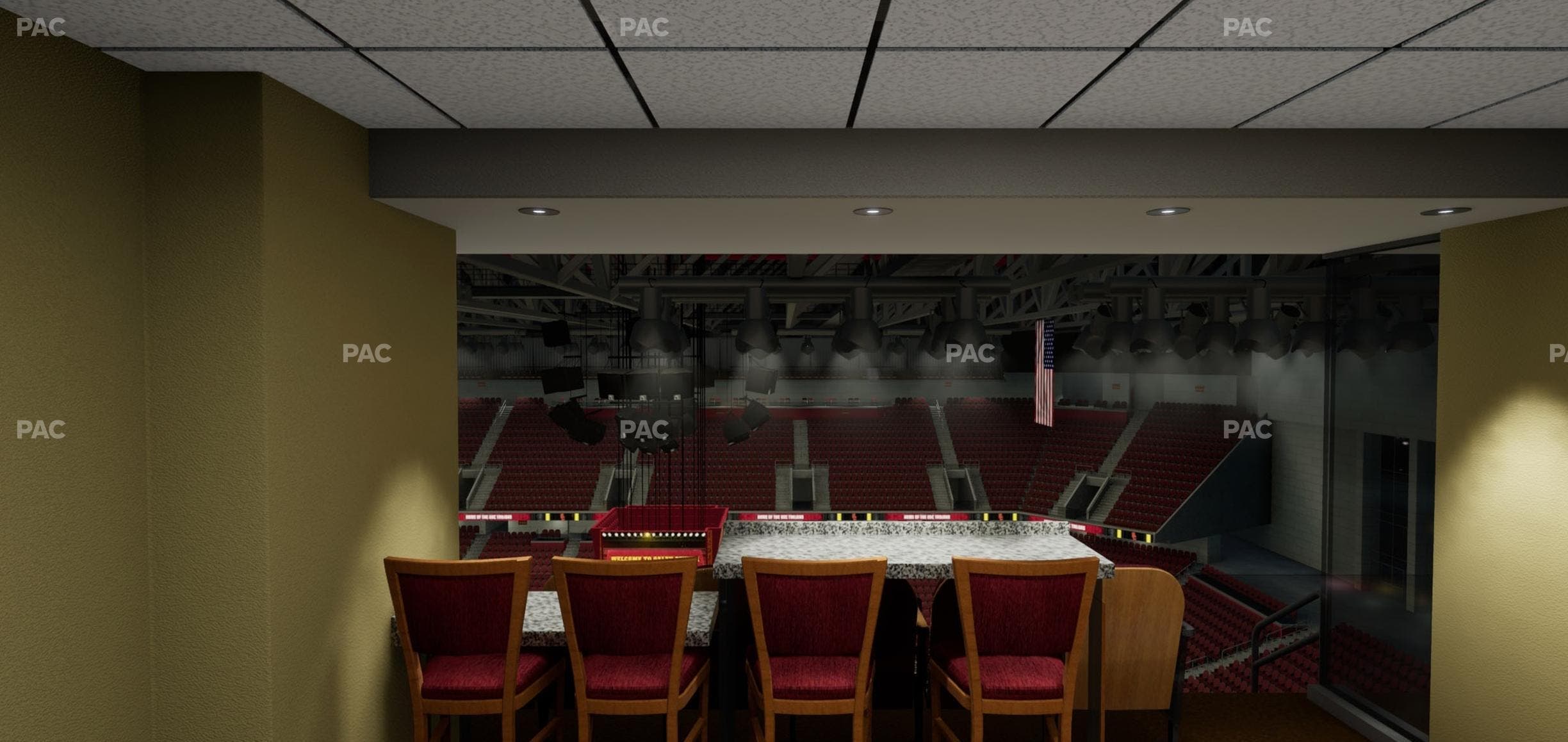 Galen Center - Section Suite 416 Seat View