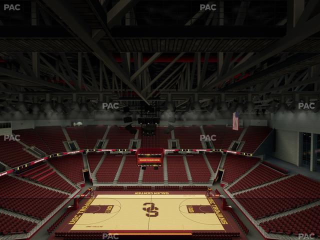 Galen Center - Section Suite 417 Seat View
