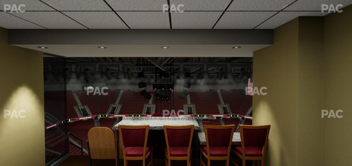 Galen Center - Section Suite 417 Seat View