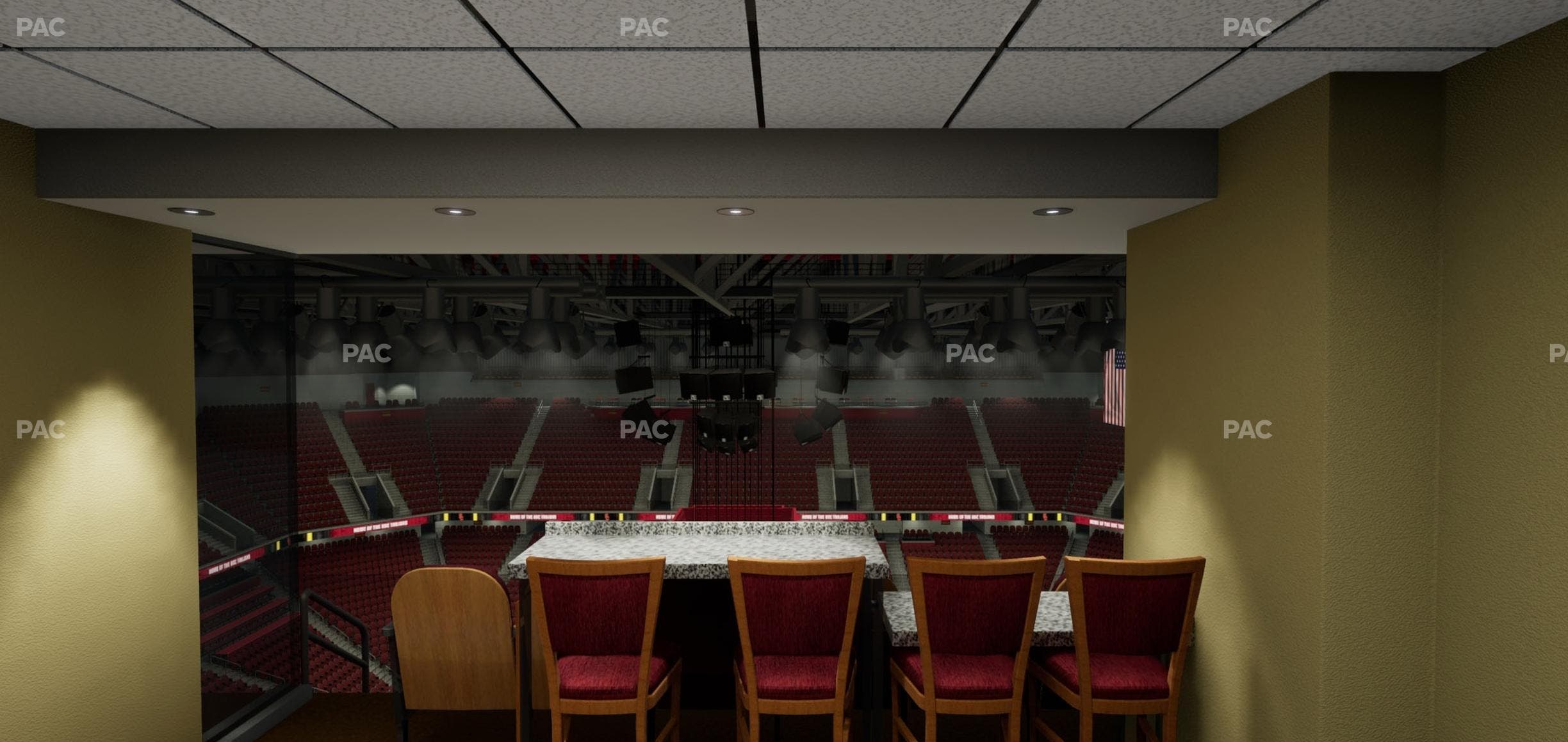 Galen Center - Section Suite 417 Seat View