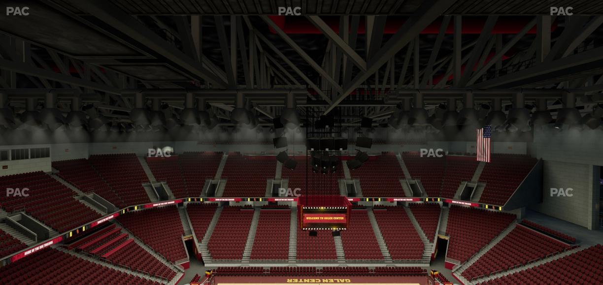 Galen Center - Section Suite 418 Seat View