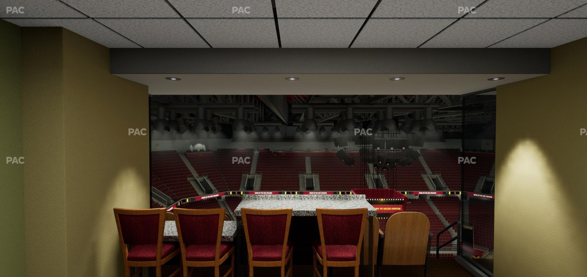 Galen Center - Section Suite 420 Seat View