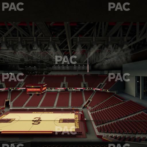 Galen Center - Section Wc E Seat View