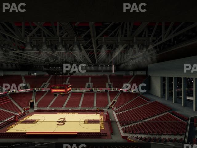 Galen Center - Section Wc E Seat View Galen Center - Section Wc E Seat View