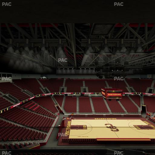 Galen Center - Section Wc E Seat View