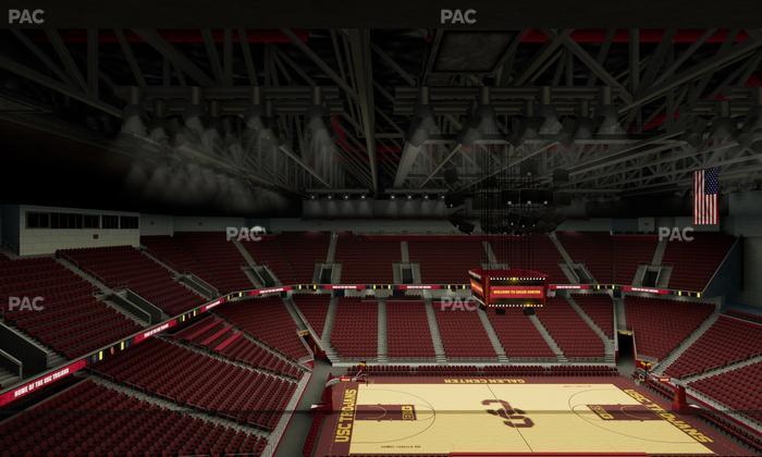Galen Center - Section Wc E Seat View