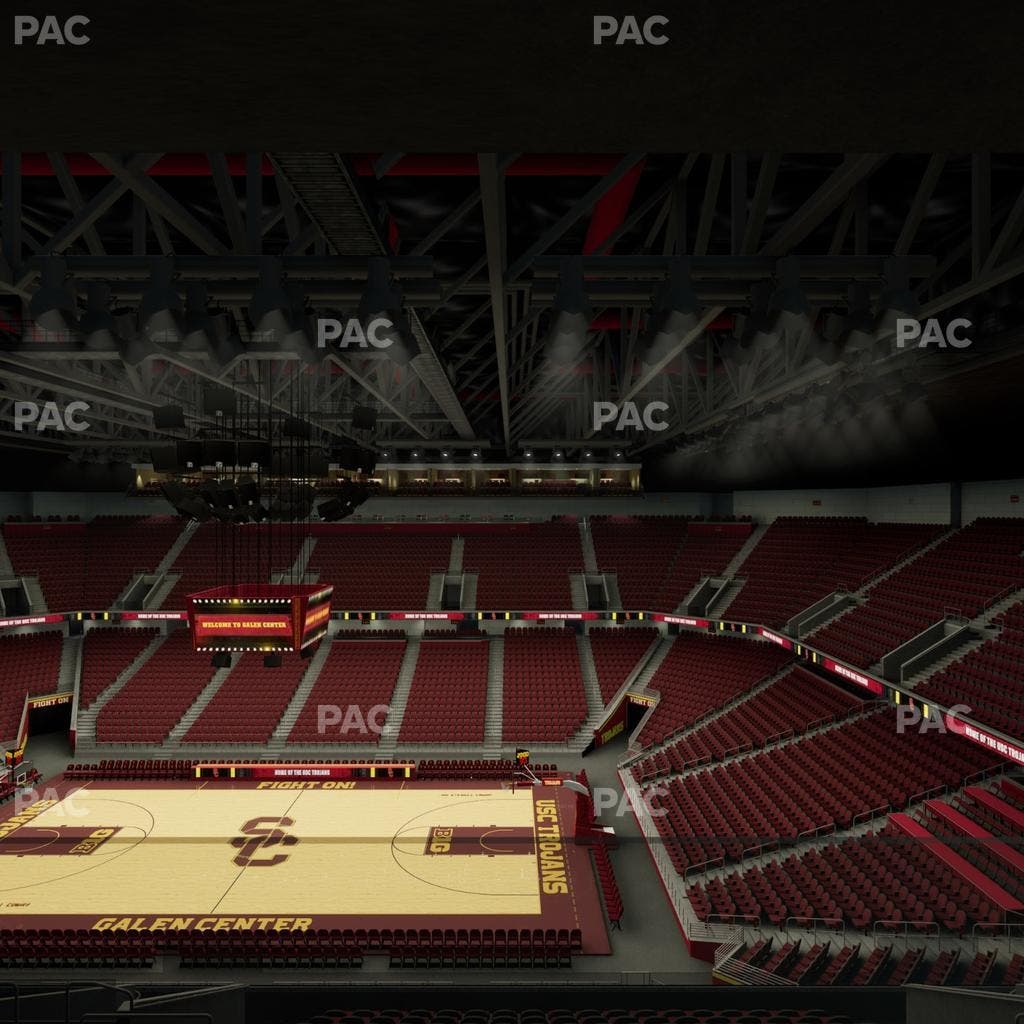 Galen Center - Section Wc W Seat View