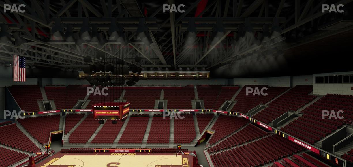 Galen Center - Section Wc W Seat View