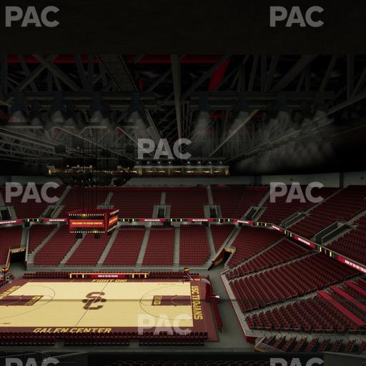 Galen Center - Section Wc W Seat View