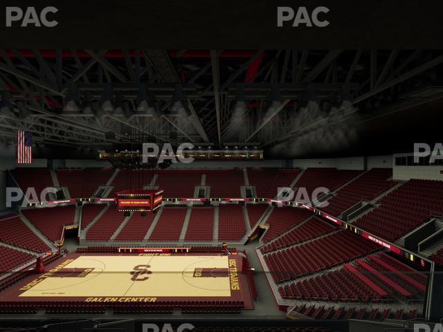 Galen Center - Section Wc W Seat View