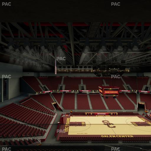 Galen Center - Section Wc W Seat View