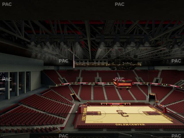 Galen Center - Section Wc W Seat View