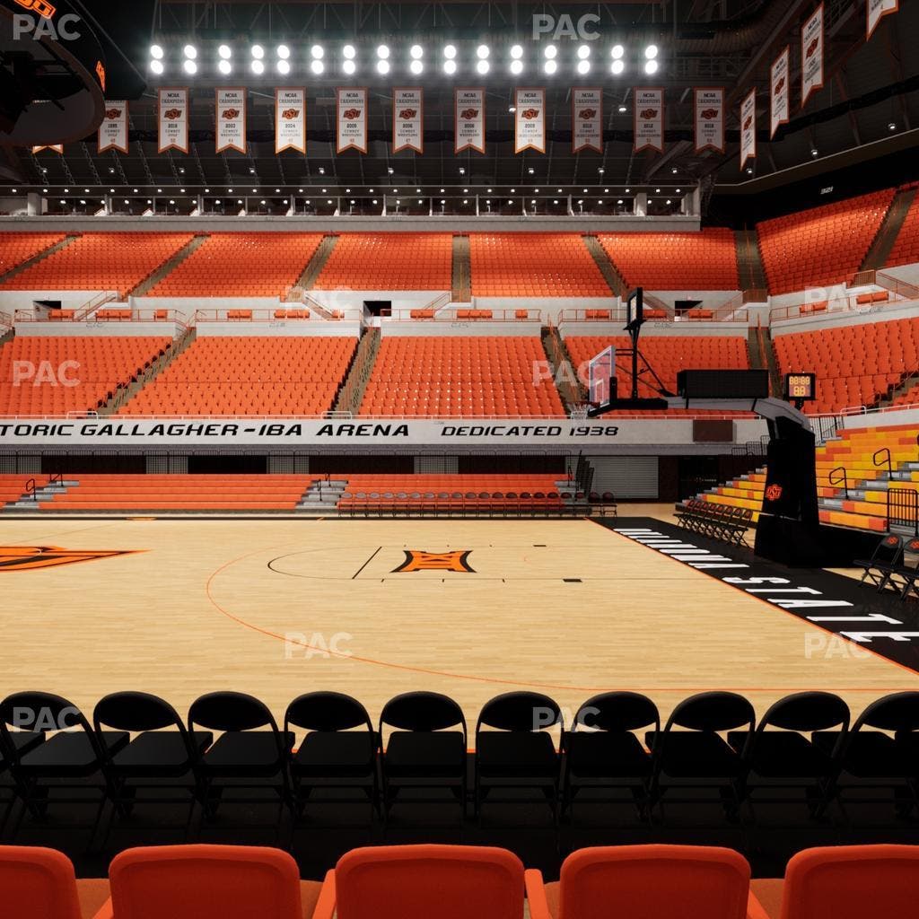 Gallagher-Iba Arena - Section 101 Seat View