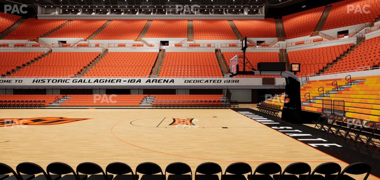 Gallagher-Iba Arena - Section 101 Seat View