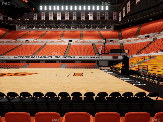 Gallagher-Iba Arena - Section 101 Seat View