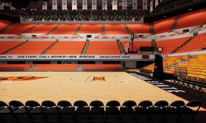 Gallagher-Iba Arena - Section 101 Seat View