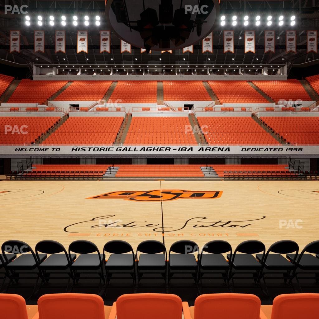 Gallagher-Iba Arena - Section 102 Seat View