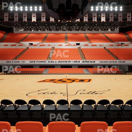 Gallagher-Iba Arena - Section 102 Seat View