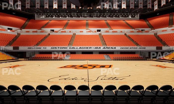 Gallagher-Iba Arena - Section 102 Seat View