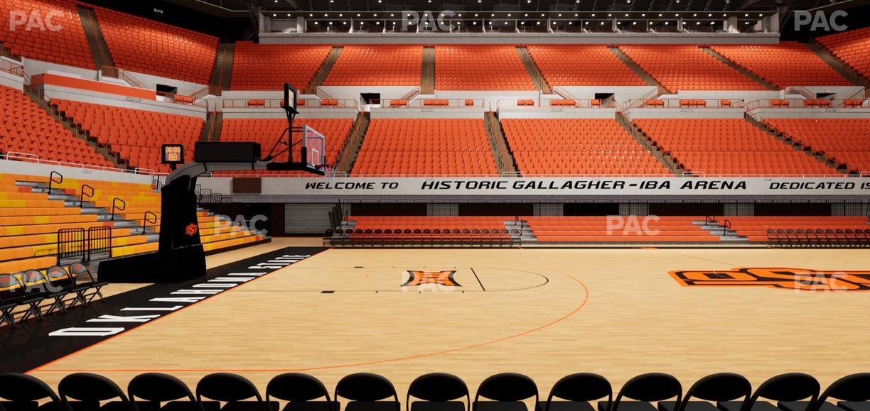 Gallagher-Iba Arena - Section 103 Seat View