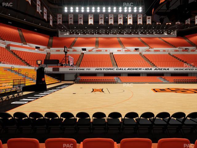 Gallagher-Iba Arena - Section 103 Seat View