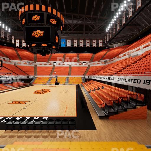 Gallagher-Iba Arena - Section 104 Seat View