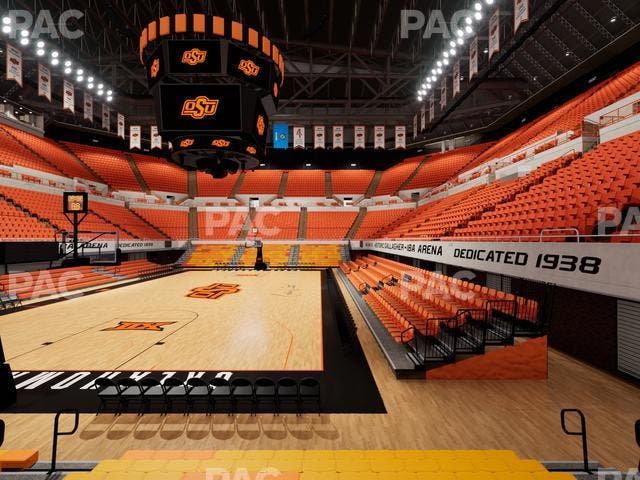 Gallagher-Iba Arena - Section 104 Seat View