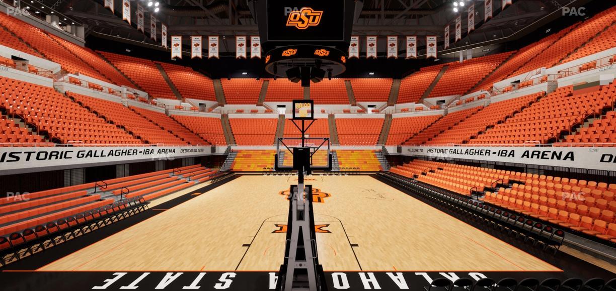 Gallagher-Iba Arena - Section 105 Seat View