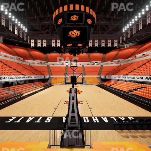 Gallagher-Iba Arena - Section 105 Seat View