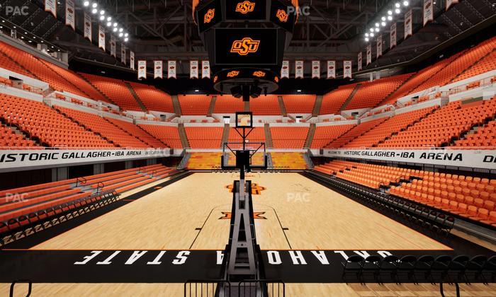 Gallagher-Iba Arena - Section 105 Seat View