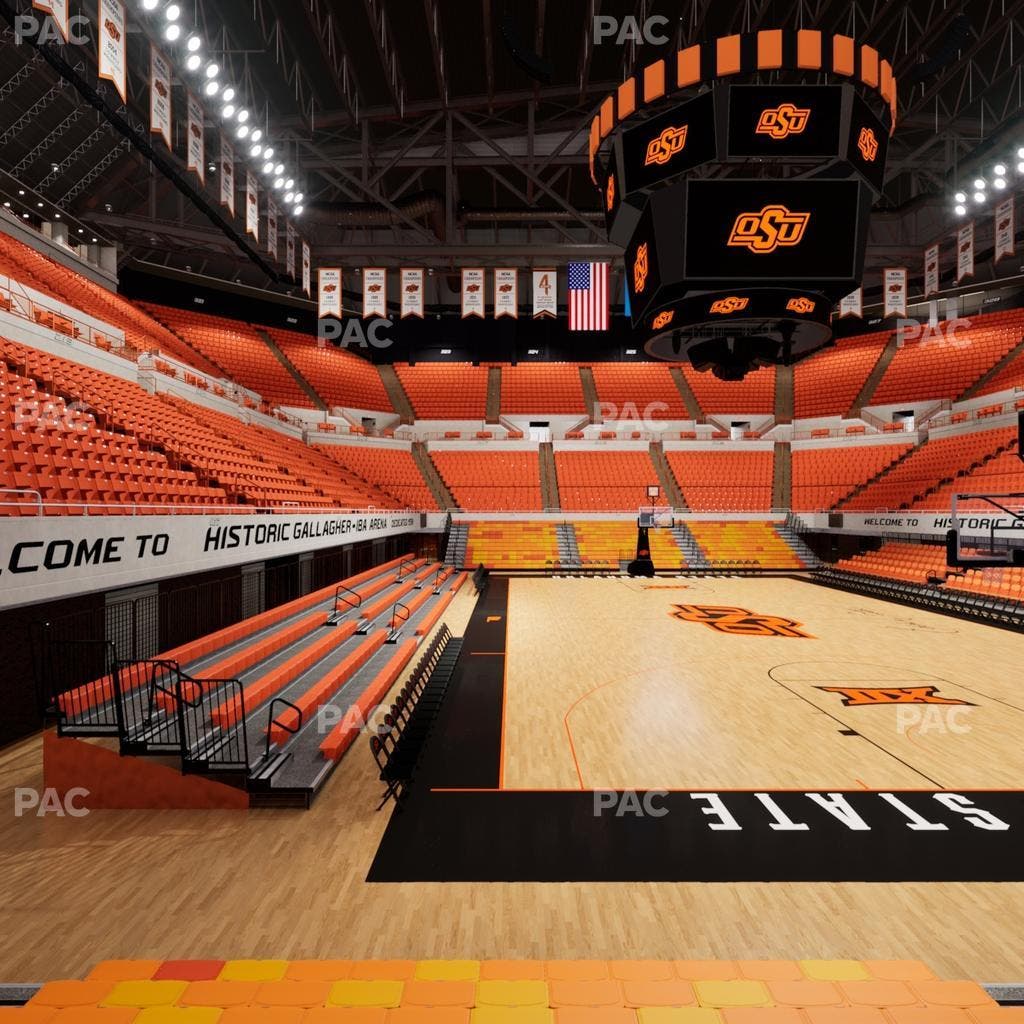 Gallagher-Iba Arena - Section 106 Seat View