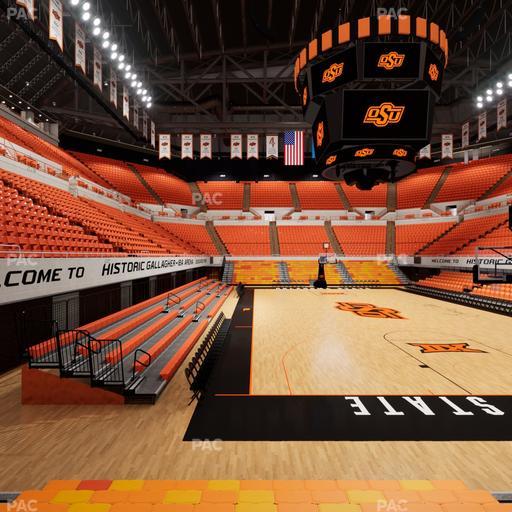 Gallagher-Iba Arena - Section 106 Seat View