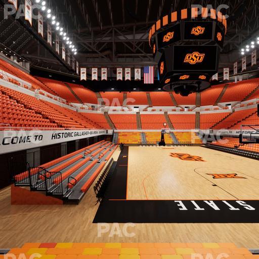 Gallagher-Iba Arena - Section 106 Seat View