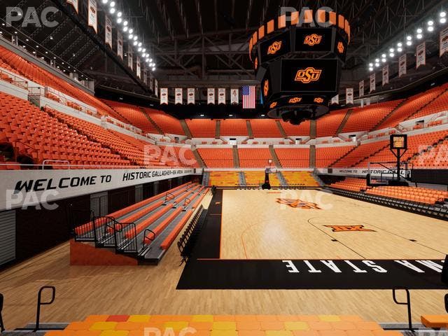 Gallagher-Iba Arena - Section 106 Seat View