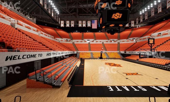 Gallagher-Iba Arena - Section 106 Seat View