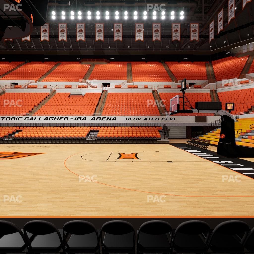 Gallagher-Iba Arena - Section 107 Seat View