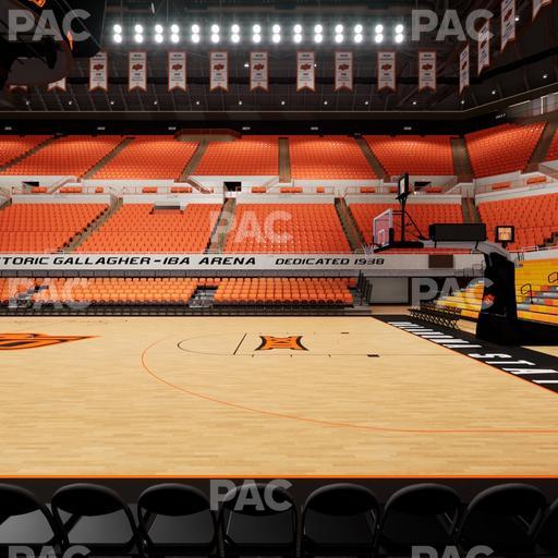 Gallagher-Iba Arena - Section 107 Seat View