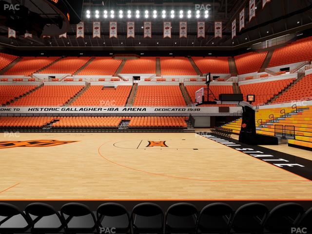 Gallagher-Iba Arena - Section 107 Seat View