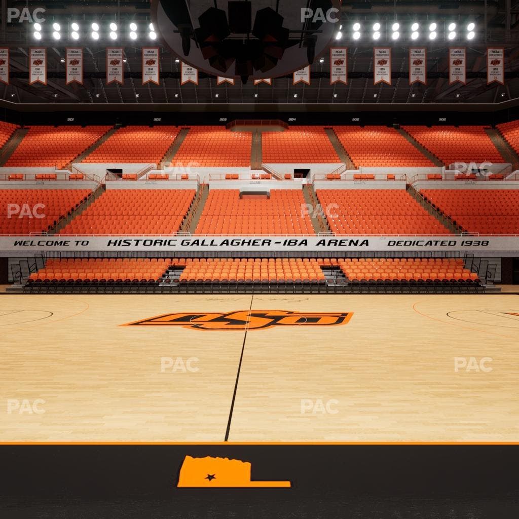 Gallagher-Iba Arena - Section 108 Seat View