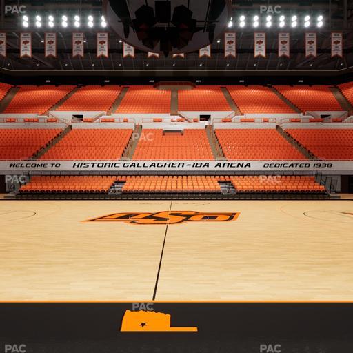 Gallagher-Iba Arena - Section 108 Seat View