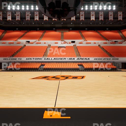 Gallagher-Iba Arena - Section 108 Seat View